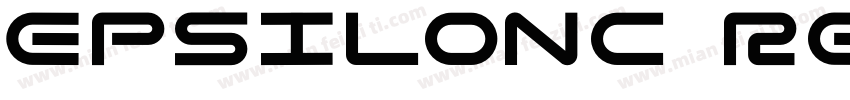 EpsilonC Regular字体转换